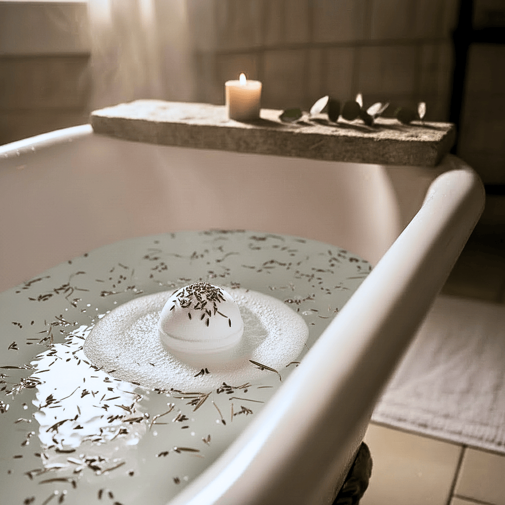 soothing bath bombs from relaxation from inherited soil