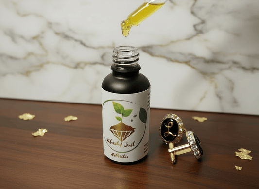 herbal pain relief oil for arthritis 
applied to aching joints 