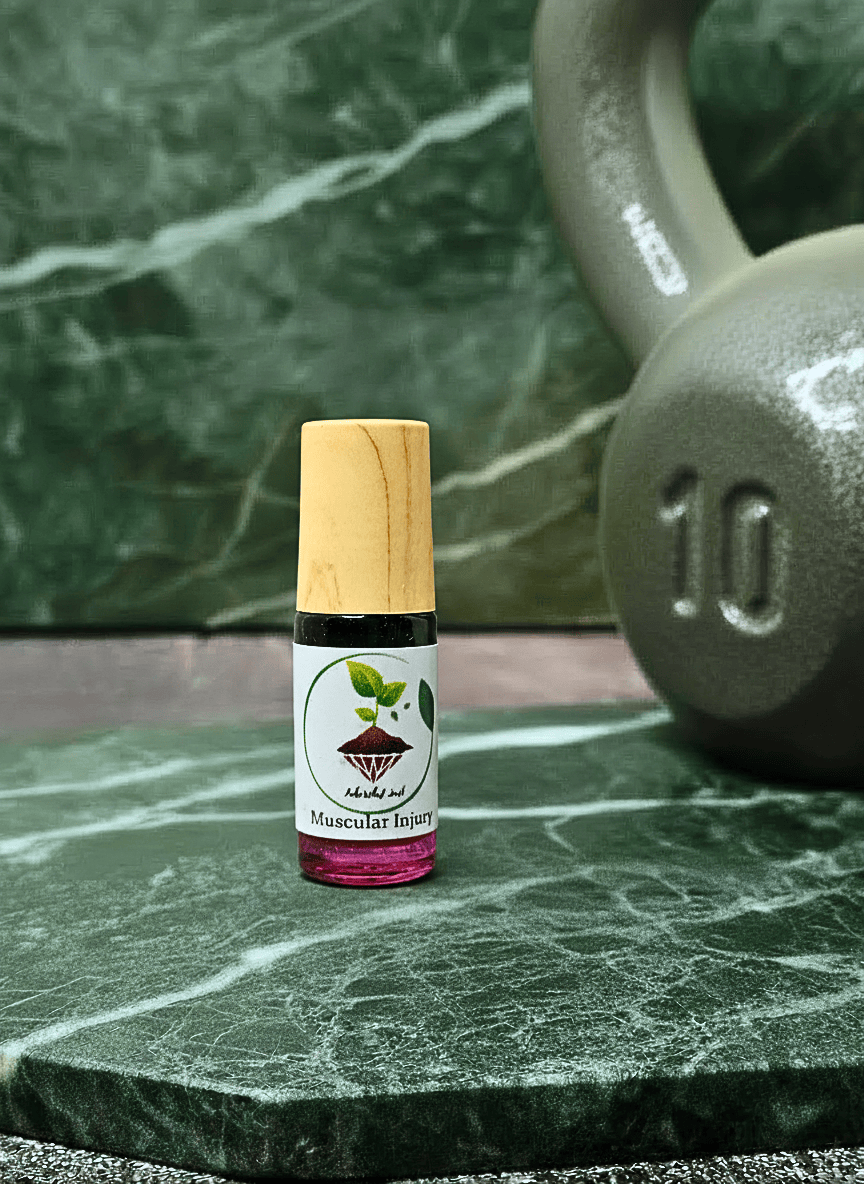 inherited soil travel size 5 ml roll on bottle for post recovery after a work 