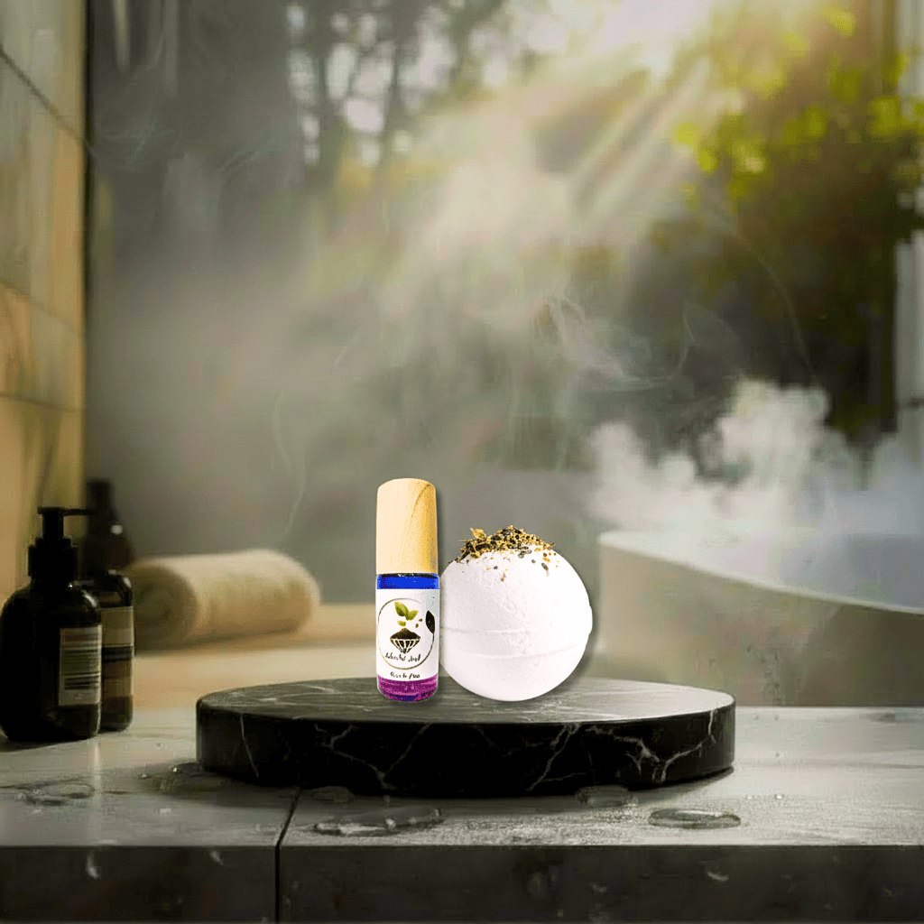 Muscle Pain Relief Bundle (Oil + Bath Bomb)