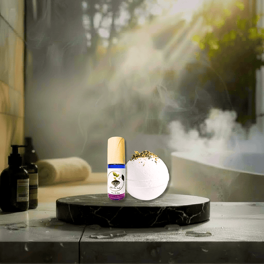 Muscle Pain Relief Bundle (Oil + Bath Bomb)
