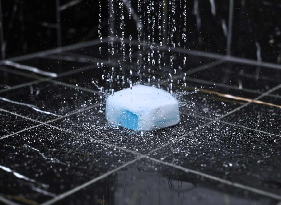 stress relieve shower streamer from inherited soil 